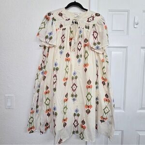 Colorful Patterned Kids Dress
